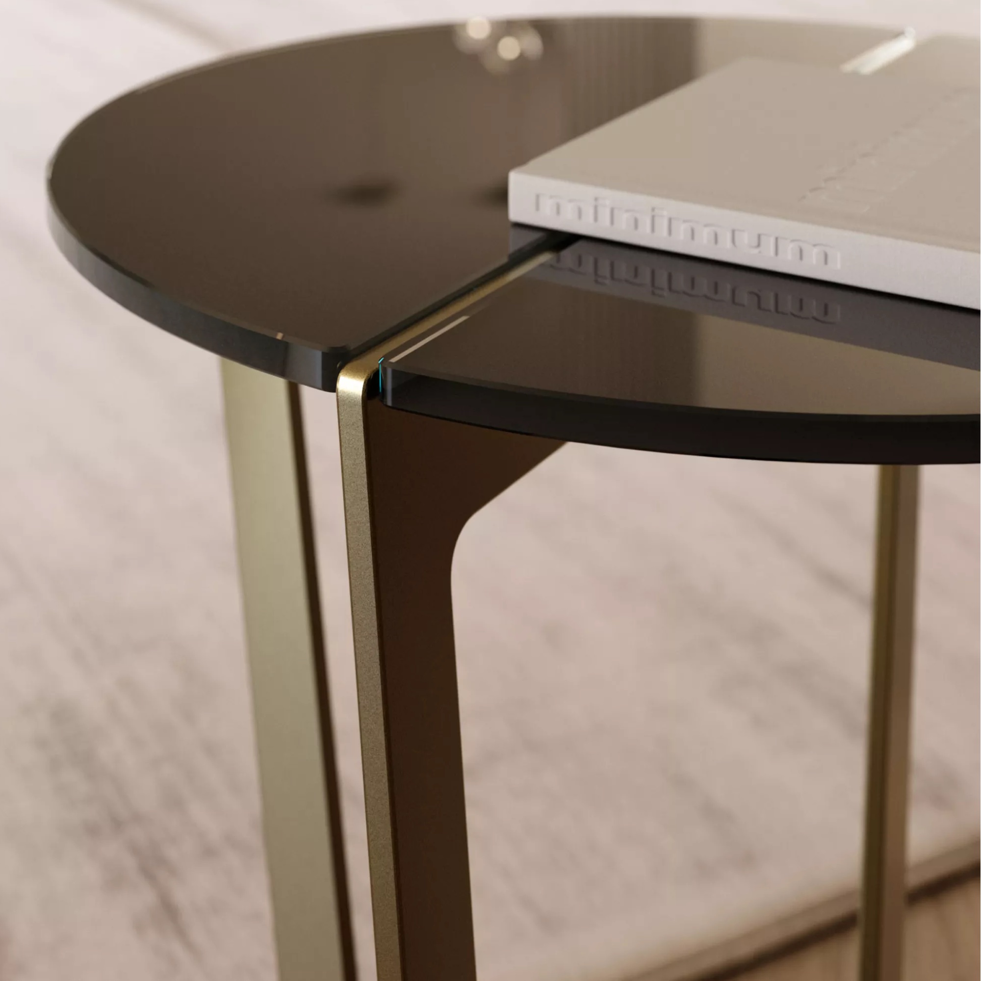 Cross Mini Cocktail Table